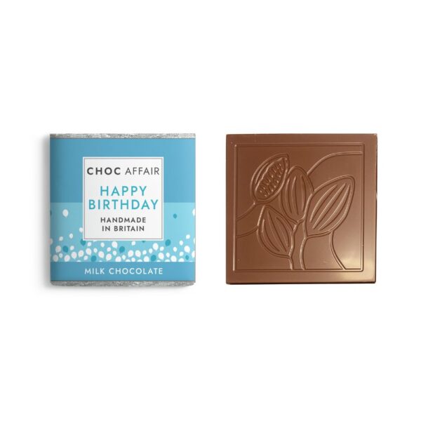 Happy Birthday Milk Chocolate Bar