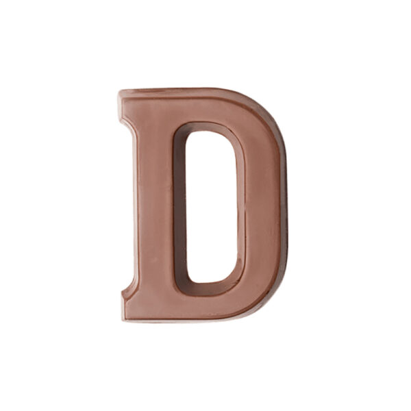 Milk Chocolate Letter D