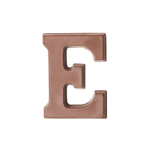 Milk Chocolate Letter E