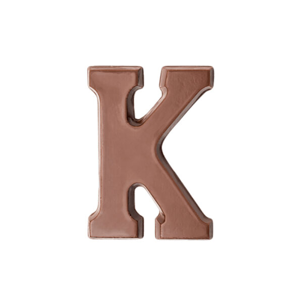 Milk Chocolate Letter K