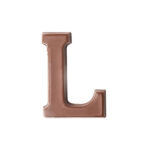 Milk Chocolate Letter L
