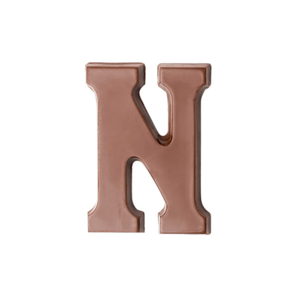 Milk Chocolate Letter N