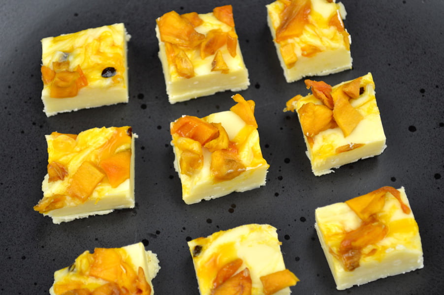 mango White Chocolate Fudge