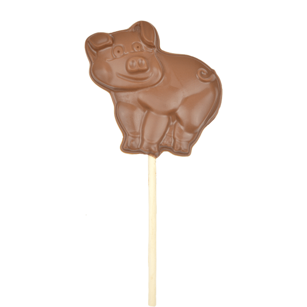 Milk Chocolate Pig Lolly