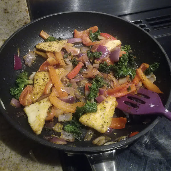 tofu fajitas
