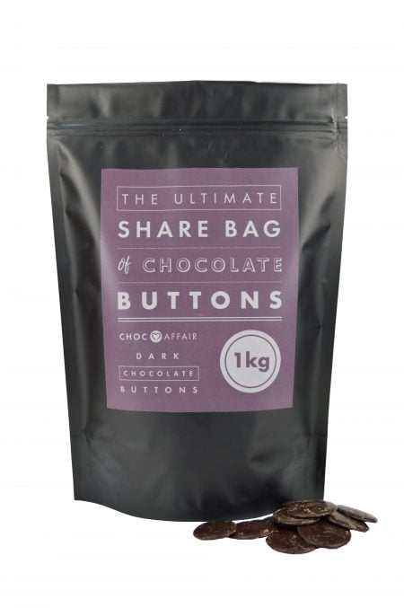 Ultimate Share bag of giant dark chocolate buttons