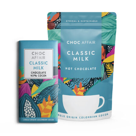 Classic Hot Chocolate & Bar Gift Set – Milk Chocolate