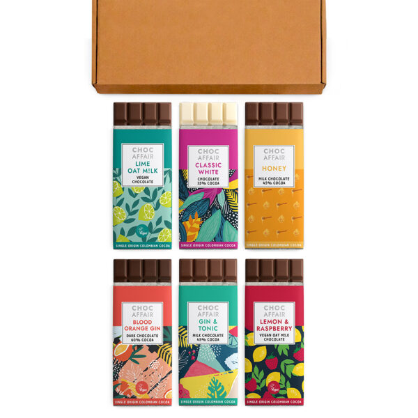 Create Your Own 6 Bar Letterbox Chocolate Selection