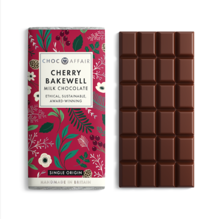 Cherry Bakewell Flavoured Milk Chocolate Bar