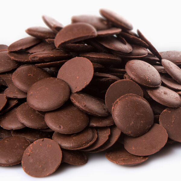 Dark Chocolate Buttons pile