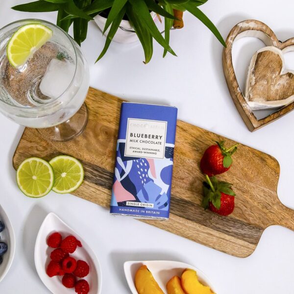 Blueberry Milk Chocolate Lifestyle Image