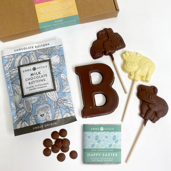 Easter Chocolate Buttons Gift Box