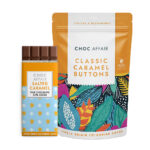 Caramel button bar gift set