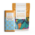 Caramel button bar gift set